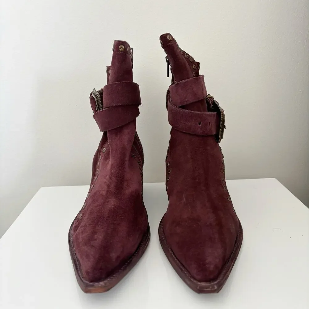 Free People Billy Western Pointed Toe Boot